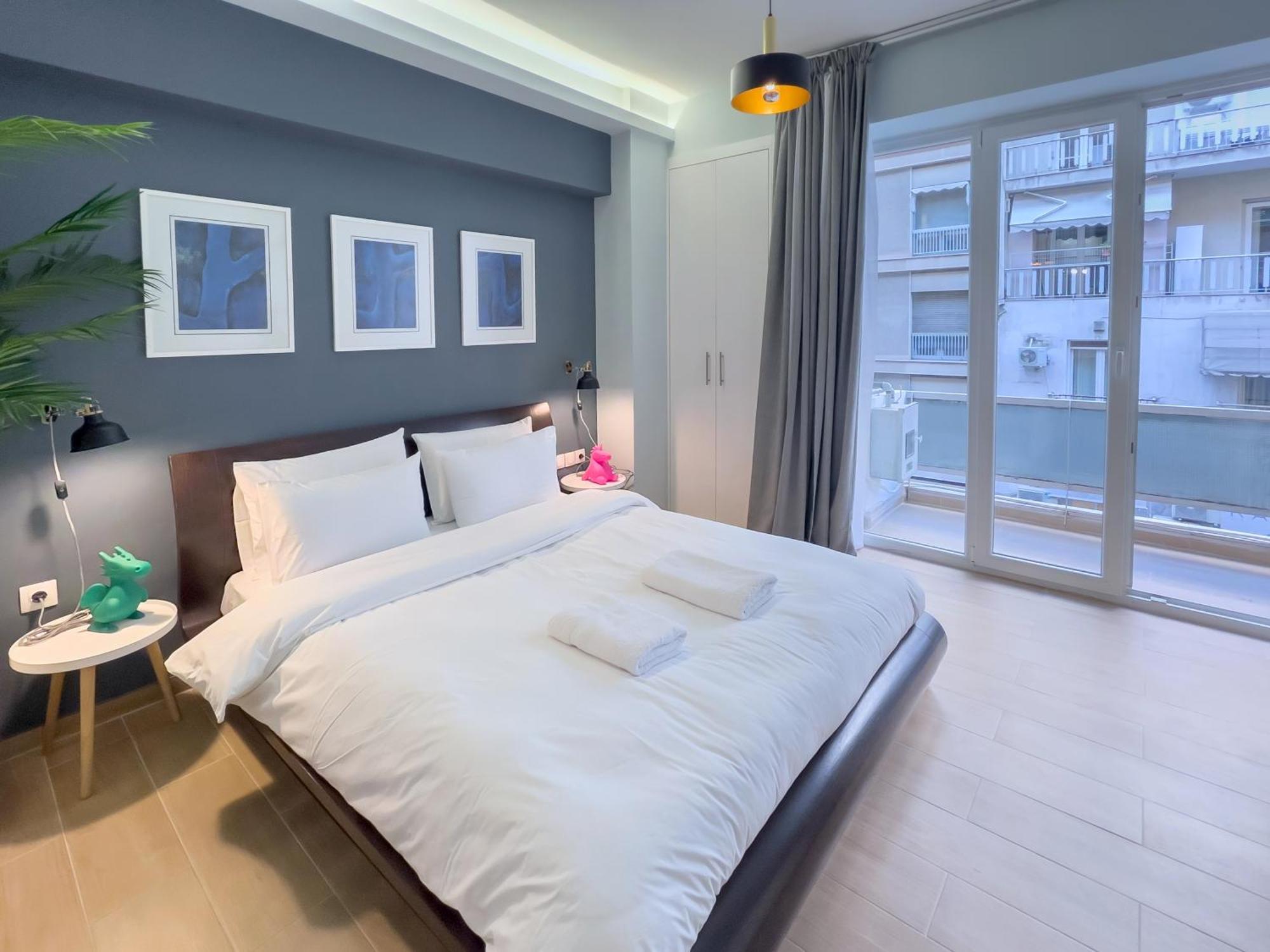Spaceone "Downtown Glam" By #Gimispace Lux Apt เทสซาโลนิกิ ภายนอก รูปภาพ