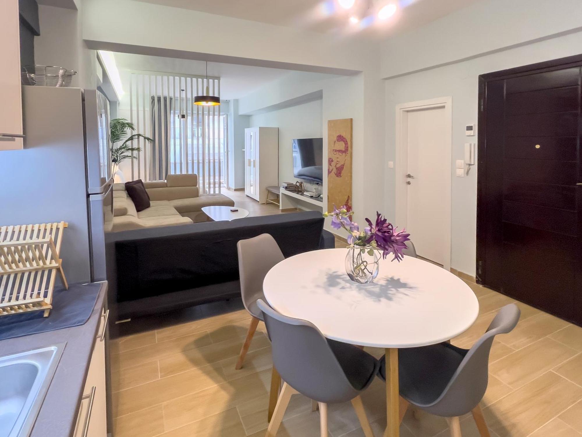 Spaceone "Downtown Glam" By #Gimispace Lux Apt เทสซาโลนิกิ ภายนอก รูปภาพ